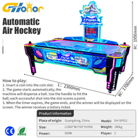 Machine de jeu de hockey sur air à monnayeur pour 2 joueurs, table d'arcade pour aire de jeux intérieure, pour enfants et adultes, fournie directement par l'usine