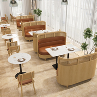 Vente en gros usine : Mobilier commercial moderne, banquettes de loisirs, canapés, ensembles table et chaises pour restauration rapide et restaurants