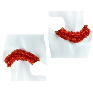 Pietre d'ambra di forma libera ambrate burattate lucidate ambra multicolore per la creazione di gioielli - Product Image 5