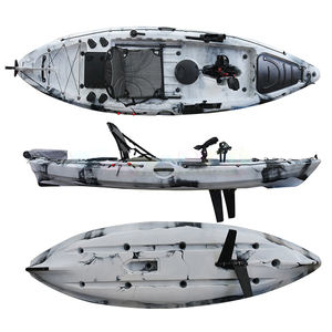 Kayak de pêche motorisé à pédales, prix de gros, kayak sit-on-top pour la pêche - Product Image 1