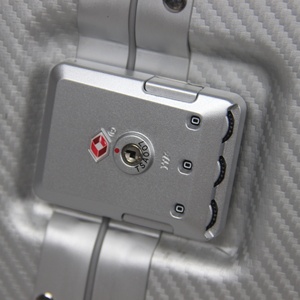 Factory Designed <strong>Small</strong> <strong>Suitcase</strong> 20 Inch Travelling Bags Trolley Luggage Chinese Silver <strong>Black</strong> Gun Color <strong>Suitcase</strong> Luggage Unisex - Product Image 5