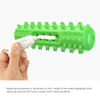 Brosse à dents pour chien, jouet à mâcher en TPR, bâtonnet de nettoyage dentaire pour animaux, pour mâcheurs agressifs
