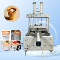 Machine automatique Yanhui pour la fabrication de tasses à café comestibles en biscuit et de cornets de crème glacée – Inde