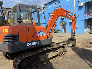 Excavateur Doosan Dh55 d'occasion en bon état Prix compétitif-moteur d'origine et composants du noyau de la pompe inclus - Product Image 5