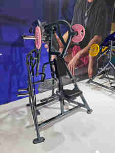 Équipement de <span class=keywords><strong>musculation</strong></span> d'intérieur de type avancé, banc de <span class=keywords><strong>musculation</strong></span> horizontal isolaire à charge par plaques pour la <span class=keywords><strong>musculation</strong></span> des pectoraux - Product Image 5