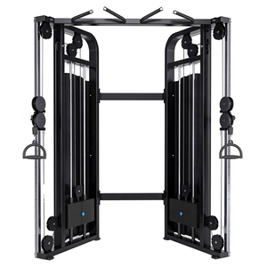 Máquina de <span class=keywords><strong>Gimnasio</strong></span> con Poleas Ajustables Dobles, Último Modelo, Multi Smith Cable Crossover, Ejercicio de <span class=keywords><strong>Pecho</strong></span>, Mejor Equipo de Entrenamiento de Fuerza, Hierro Metálico - Product Image 4