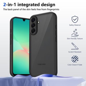Ốp mờ hai trong một cho Samsung cho Galaxy A07 A17 A26 A35 A56 M36 Ốp điện thoại có vỏ bảo vệ cảm giác máy ảnh - Product Image 3