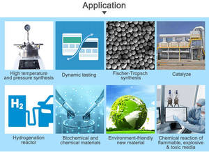 Réacteur autoclave haute pression 50ml 100ml 250ml 500ml-Réservoir de réaction de laboratoire avec couplage magnétique et agitation mécanique - Product Image 6