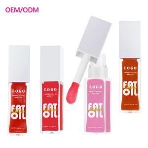 OCHAIN Cosméticos Orgánicos Personalizados Haga su Propia Marca Maquillaje Plumping Lip Gloss Glitter Metallic Women Plumper <span class=keywords><strong>Lipgloss</strong></span> - Product Image 1