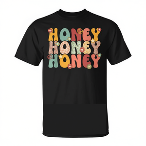 Camiseta Honey Grandma Groovy Honey Grandmother - Product Image 2