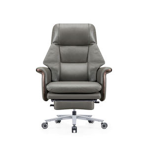 Sedia Direzionale in Pelle Design Moderno Altezza Regolabile Girevole Comoda per Lunghe Sedute per <span class=keywords><strong>Ufficio</strong></span> <span class=keywords><strong>Presidenziale</strong></span> Sedia da Scrivania Grande - Product Image 2