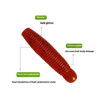 Leurre de simulation en silicone anti-hameçon, appât pour la pêche au bar et à la tête de serpent, nid d'abeille et pomme de terre en nid d'abeille, vente en gros
