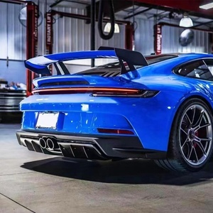 Kit carrosserie de pare-chocs avant 2020-2024 avec découpes pour feux antibrouillard, calandre moulée par injection pour 911 992 GT3 - Product Image 4
