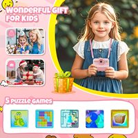 Çocuklar için Anında Baskı Yapan HD Dijital Fotoğraf Makinesi, Fotoğraf ve Video Kaydı Özellikli 2.4 İnç Ekranlı Oyuncak