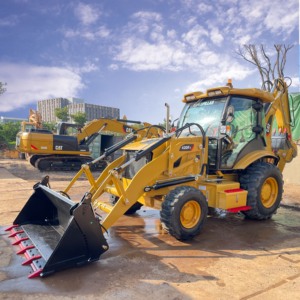 Sử Dụng Cho Sâu Bướm 420f Bánh Xe Backhoe Loader Đa-Mục Đích Nông Nghiệp Thân Thiện Với Máy Cho Trang Trại Land Quản Lý Lõi Động Cơ - Product Image 5