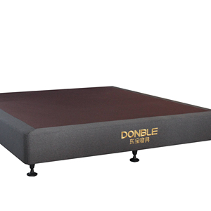 Base de Cama de Madera de Pino Maciza, Marco de Listón de Madera, Tamaño King y Queen - Product Image 1