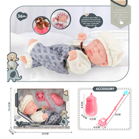 Jouet de poupée bébé américain au look réel Jouet doux en silicone à bas prix Modèle Vinyl Style