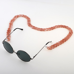 Mode femmes acrylique <span class=keywords><strong>lunettes</strong></span> de soleil chaîne porte-<span class=keywords><strong>cordon</strong></span> de <span class=keywords><strong>lunettes</strong></span> <span class=keywords><strong>pour</strong></span> <span class=keywords><strong>lunettes</strong></span> de lecture élégant cou suspendus <span class=keywords><strong>lunettes</strong></span> - Product Image 3