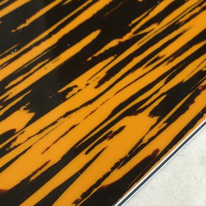 Lastra Grezza Personalizzata 290*435mm 4 Strati Giallo Nero per Basso Chitarra Fai da Te - Materiale per Battipenna - Product Image 1