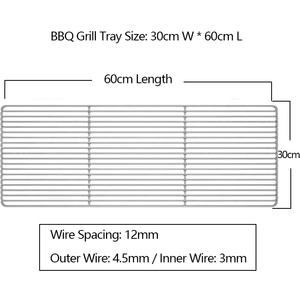 Thép không gỉ BBQ nướng Grate thịt nướng dây lưới thịt nướng dây giá - Product Image 2