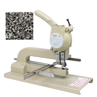 Machine à riveter semi-automatique pneumatique manuelle pour œillets, boutons creux et étiquettes volantes