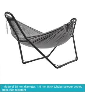 स्टील हैममॉक फ्रेम स्टैंड 2 व्यक्ति हथौड़ों के लिए <span class=keywords><strong>9</strong></span> से 14 फीट समायोज्य सार्वभौमिक रूप से फिट बैठता है - Product Image 2