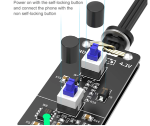 MECHANIC Power Pro Max Cable <span class=keywords><strong>de</strong></span> alimentación <span class=keywords><strong>de</strong></span> un botón Cable <span class=keywords><strong>de</strong></span> prueba <span class=keywords><strong>de</strong></span> inicio rápido para <span class=keywords><strong>iPhone</strong></span> 6 6S <span class=keywords><strong>7</strong></span> 8 <span class=keywords><strong>Plus</strong></span> X XR XS MAX 11 12 13 Pro Max Mini - Product Image 3