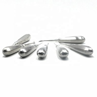 8pcs Instruments d'ascenseurs de racine dentaire de luxation
