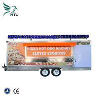 Kiosque à café OEM Snacks Pizza Taco BBQ Hot Dog Camion de crème glacée Concession Food Truck Camion mobile de restauration avec cuisine complète