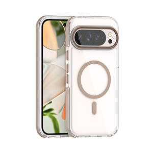 Étui de chargement magnétique transparent pour Google Pixel 10 Pro XL, nouvelle coque de téléphone portable antichoc pour Google Pixel 10 9 Pro XL 9A 8 8A 7 - Product Image 4