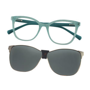 Nouveauté lunettes de soleil polarisées UV400 <span class=keywords><strong>Clip</strong></span> sur cadre 2025 acétate boîtier personnalisé lunettes <span class=keywords><strong>Clip</strong></span> magnétique sur lunettes - Product Image 3