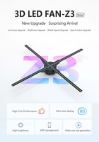 Ventilateur holographique 3D LED pour utilisation en intérieur/extérieur, applications éducatives et OEM