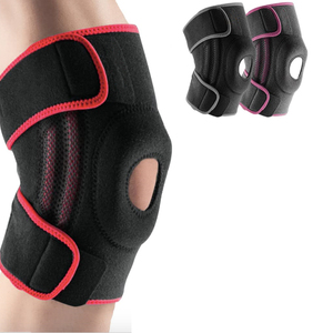 Almohadillas <span class=keywords><strong>de</strong></span> gel <span class=keywords><strong>de</strong></span> rótula <span class=keywords><strong>de</strong></span> compresión <span class=keywords><strong>de</strong></span> talla grande ajustables, rodillera con estabilizadores laterales - Product Image 1