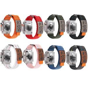 حزام ساعة نايلون بحلقة درب لساعة APPL E 10 حزام ألبي قابل للتعديل لساعة APPL E 8 7 6 5 4 <span class=keywords><strong>3</strong></span> - Product Image 4