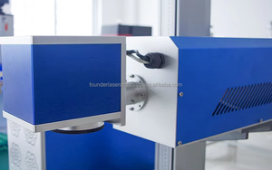 Machine de marquage laser CO2 Founder-Refroidi à l'air respectueux de l'environnement prend en charge les surfaces en bois/acrylique/plastique/non métalliques DXF/PLT/BMP/DWG - Product Image 3