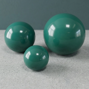 Ball Shape Matte Green Floor <b>Vase</b> Wedding Modern Home Decoration Eco-Friendly Durable <b>Ceramic</b> 27-41cm Width/Height - Product Image 4