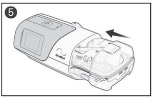 Réservoir d'eau de qualité médicale compatible avec HumidAir 11, AirSense 11, AirCurve 11, fournitures respiratoires CPAP - Product Image 4