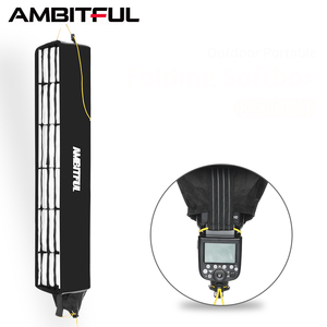 Rejilla de Panal de Abeja AMBITFUL de 88*<span class=keywords><strong>17</strong></span>*17cm para Softbox, Interior Plateado, Bolsa de Almacenamiento, Accesorios para Estudio Fotográfico - Product Image 1