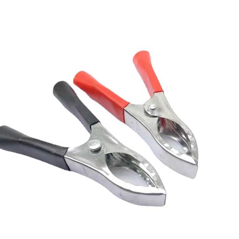 Cantell 30 А 70 мм Средний никелированный Зажим Крокодил Зажимы для батареи 30 А с изолированным ПВХ