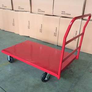 Carretilla de Plataforma Plegable Industrial de Cuatro Ruedas, de Acero, con Capacidad de Carga de 500 kg, Excelente Herramienta de Almacén, OEM - Product Image 5