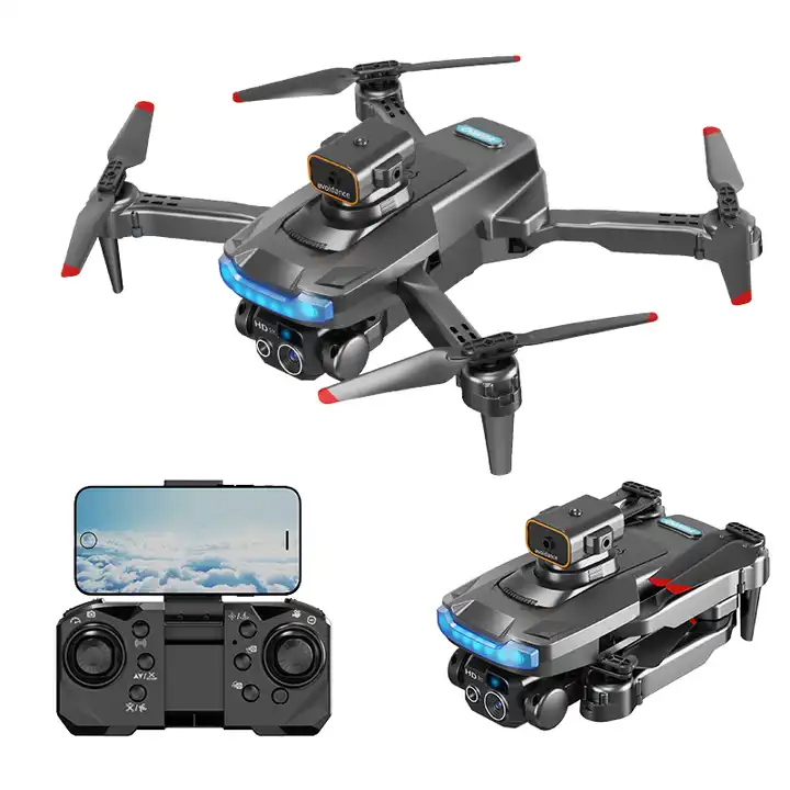 Acheter Drone télécommandé avec caméra 4K, double caméra, évitement  d'obstacles sur 4 côtés, vol stationnaire à flux optique