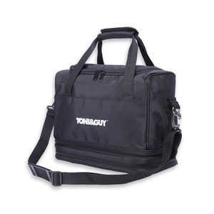 Toni&Guy <b>Tool</b> Duffle Bag Black Double Handle Multi Function Beauty <b>Storage</b> Bag for Hair Care Makeup - Product Image 2