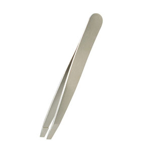 Pinzas para Cejas de Acero Inoxidable Hechas a Mano con Punta Inclinada, Tamaño Personalizado, Duraderas, de Alta Calidad, Premium, para Depilación de Cejas - Product Image 4