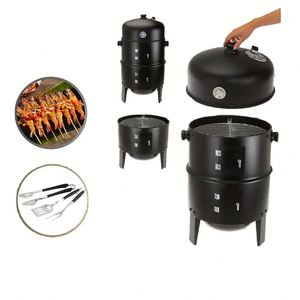 Baril vertical compact 3-en-1 universel, portable, professionnel, haute pression, robuste, sans fumée, pour camping - Product Image 3