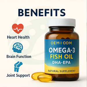 Oem Beste Kwaliteit Visolie Capsules Omega-3 Visolie Softgel Capsules Epa & Dha Ondersteunt Hart Hersenen Oog Gezondheid - Product Image 3