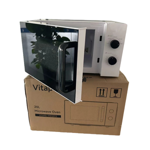 Four à <span class=keywords><strong>micro</strong></span>-ondes de comptoir de 25 L, <span class=keywords><strong>mini</strong></span>, en acier inoxydable, 1050 W, classe énergétique A, minuterie mécanique, commande par bouton - Product Image 1