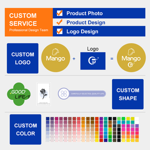 Tùy chỉnh in ấn màu hồng CuộN logo nhãn nến không thấm nước lá vàng Vinyl tự dính nhãn - Product Image 2