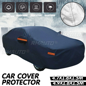 ผ้าคลุมรถแบบเต็มคัน 190T กันน้ำ กันรังสียูวี ป้องกันฝุ่น สำหรับ Ford/Audi/Benz/BMW/Honda/Toyota/VW - Product Image 1