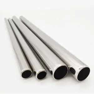 304 tubo in acciaio inossidabile senza saldatura tubo ovale in metallo 316 tubi rotondi a forma di ringhiera