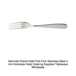 Tenedor para Pescado de Acero Inoxidable Salvinelli Grand Hotel 18/10 de 4 mm de Grosor - Product Image 2